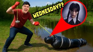 Нашли Замок WEDNESDAY, во время магнитной рыбалки!