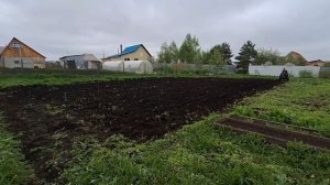 Мой первый минитрактор "Долгострой". Первые работы. Ве?