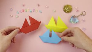 Самый простой бумажный кораблик! Оригами поделки своими руками!