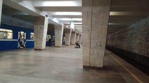 Нижегородское метро. Охота на поезда и перегонки. Станции "Двигатель Революции" и "Чкаловская"