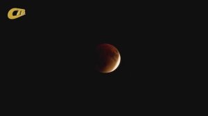 ВЕЧЕРОМ 7 СЕНТЯБРЯ ЖЕЛЕЗНОГОРЦЫ НАБЛЮДАЛИ ЛУННОЕ ЗАТМЕНИЕ