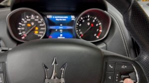 Отключить AirBag пассажира на Maserati Levante, Ghibli, Quattroporte.