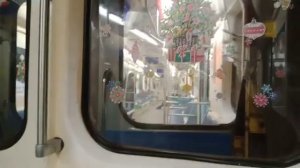 Нижегородское метро. Новогодний метропоезд 2023