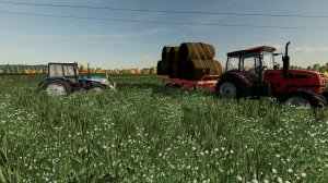 ПЕРЕВОЗКА ТЮКОВ  FARMING SIMULATOR 22 ЧАСТЬ 1
