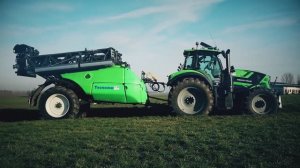TECNOMA TECNIS - прицепной сельскохозяйственный опрыскиватель. Краткий видеообзор.
