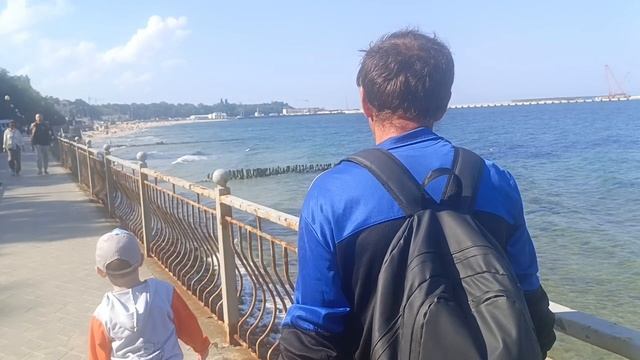 Первый раз на море 9 сентября осенью🤗 смотреть онлайн