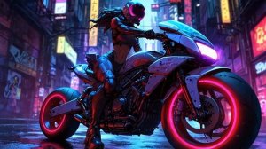 Фоновая музыка. Электронная музыка в стиле киберпанк.