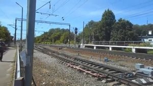 Летняя охота на поезда. Станция "Доскино"