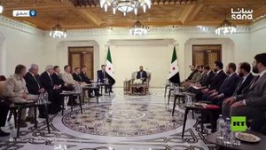 مشاهد من لقاء الرئيس السوري بنائب رئيس الوزراء الروسي في دمشق