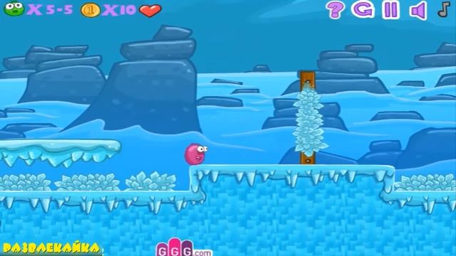 ШАРИК ПУШИСТИК 4 #2. Мультик ИГРА про КРАСНЫЙ шарик для ? смотреть онлайн