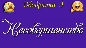 Несовершенство 📝