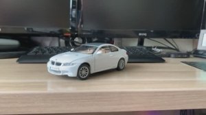 Обзор модели BMW M3 E92 в масштабе 1/24 от Motormax