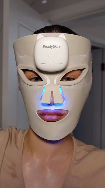 LED-маска ReadySkin GlowFace #skincare #уходзажирнойкожей смотреть онлайн