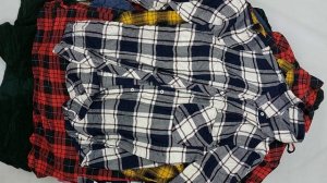 38835 Блузки рубашки женские дл. рукав, 3пак, 85402, секонд (cream) оптом