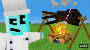 🤯Minecraft майнкрафт 🤯 я могу приготовить, что угодно!!! 😱🥩🦴🍗💥🔥