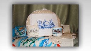 Грелка на чайник в лоскутном варианте  Идеи для вдохно