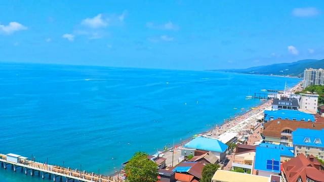 ЛАЗАРЕВСКОЕ 2025 / КОЛЕСО ОБОЗРЕНИЯ / ПЛЯЖ