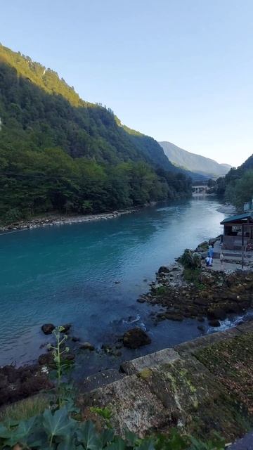 преобразилась Бзыбь после оползня