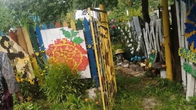 Чудо - дача. Интересное оформление дачного участка. смотреть онлайн