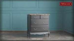 Комод в черном цвете "Leontina" ST9335 от фабрики Этажерка