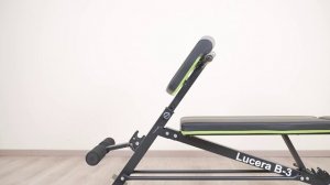 Демонстрация спортивной скамьи DDS Lucera B-3