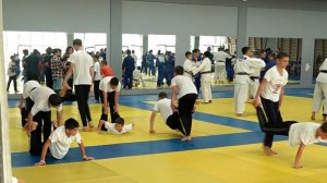 Футболон командæ "Барс" архайдта тренировкæйы дзюдойæ