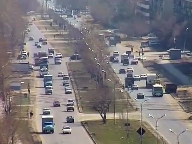 1994 год, май. Тюмень с Дома печати.