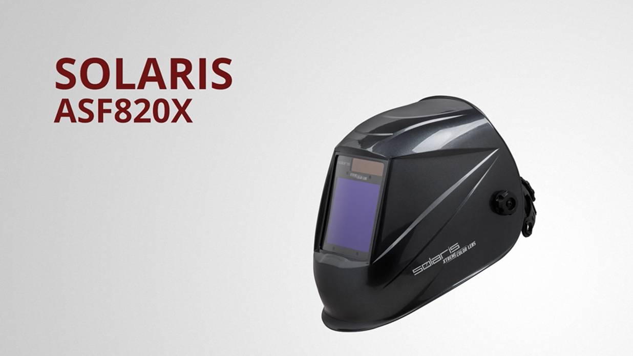 SOLARIS ASF820X Щиток сварщика с самозатемняющимся светофильтром смотреть онлайн