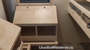 Курятник на 10 - 20 кур несушек "Веста". Умный зимний куря?