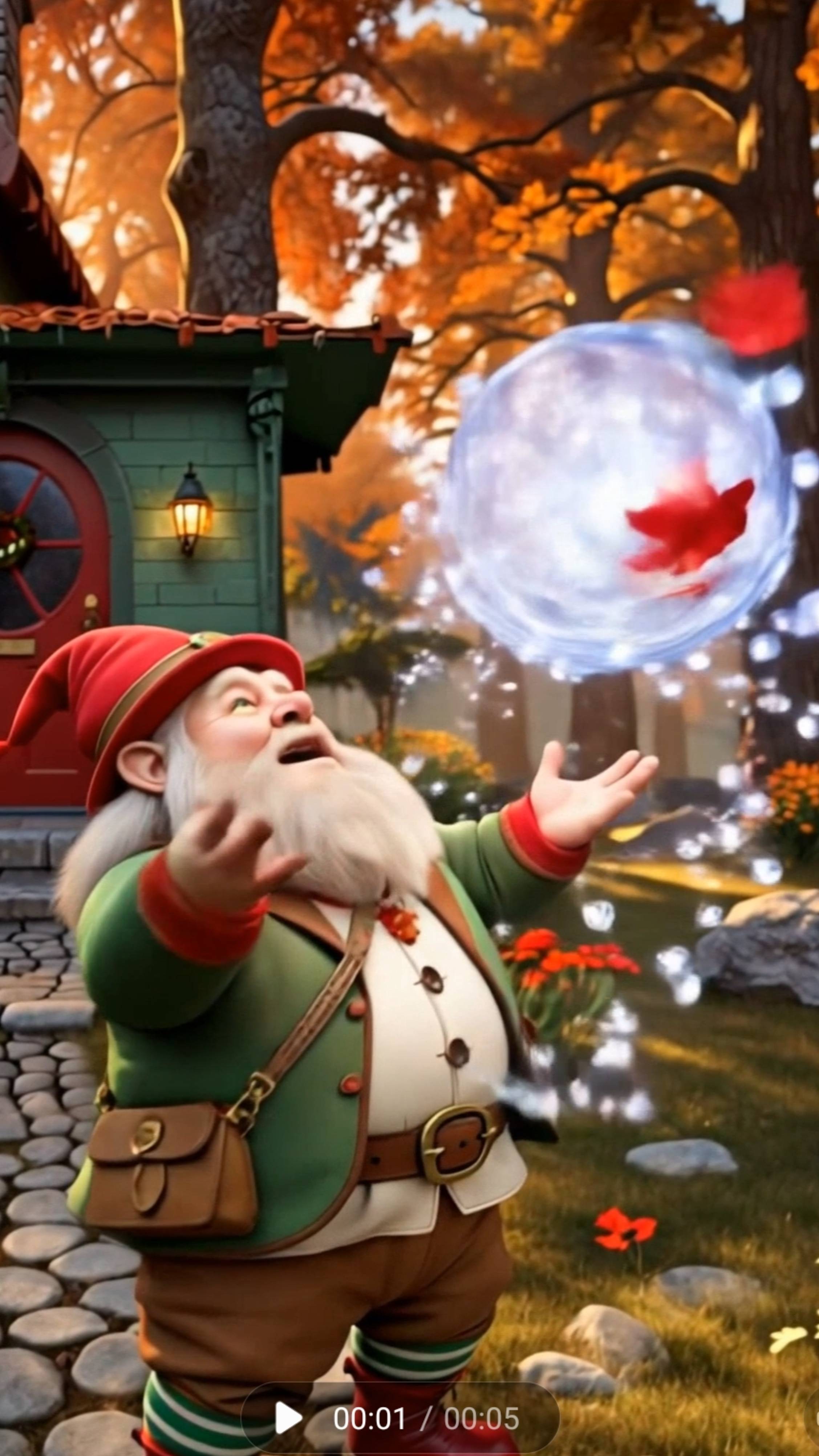 ЧУДЕСНАЯ ПРОГУЛКА ГНОМА/ СКАЗКИ ОСЕННЕГО ЛЕСА смотреть онлайн