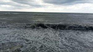 Чёрное море.Лермонтова. 10 сентября 25 года. море волнуется.#shorts