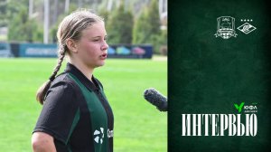 Анастасия Иванова: «Не расстроились после пропущенного гола и переломили игру»