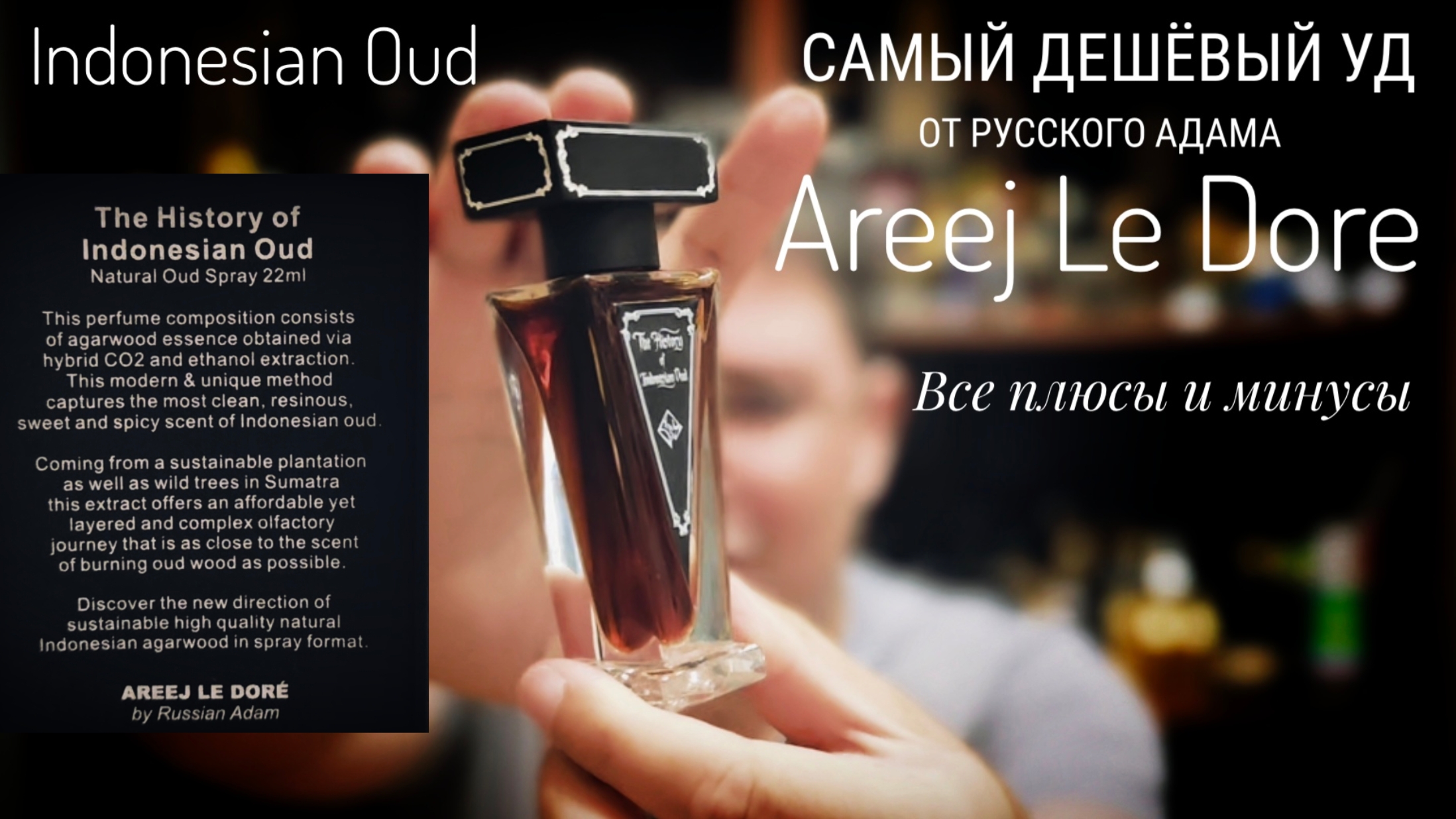 Areej Le Dore Indonesian Oud - самый дешёвый уд от Русского Адама #электропарфюмер #маркинпарфюмрф