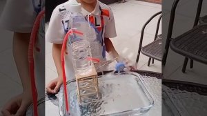 Самодельная водная мельница, из подручных средств