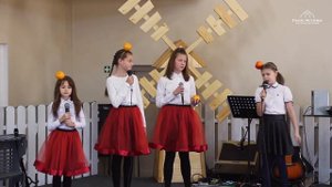 Детская сценка "Червивое яблоко"