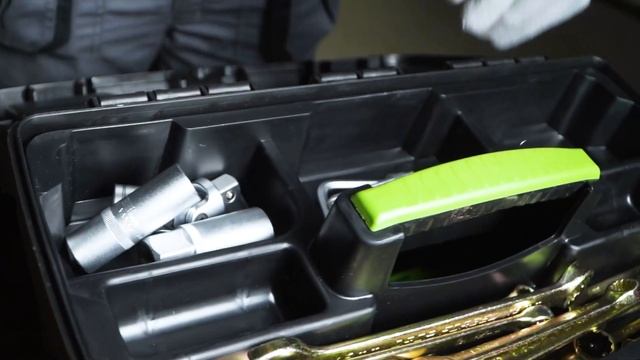 Ящик для инструментов 18 ”, с органайзерами Сибртех, 9080
