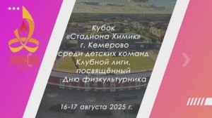 Кубок Стадиона Химик г. Кемерово - 2025 год