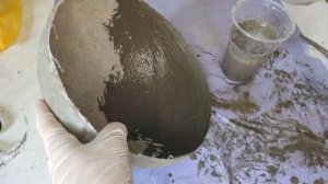 Декоративные шары из цемента и песка. Поделки ДЛЯ САДА