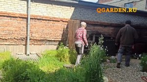 Привет из цеха - мастеркласс по установке садового кольца (круглой клумбы)
