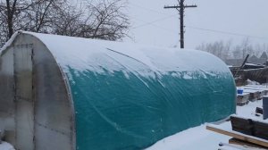 Утепление поликарбонатной теплицы