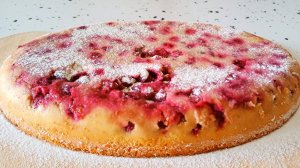 Сочный пирог с вишней! Французский рецепт вишнёвого Клафути.