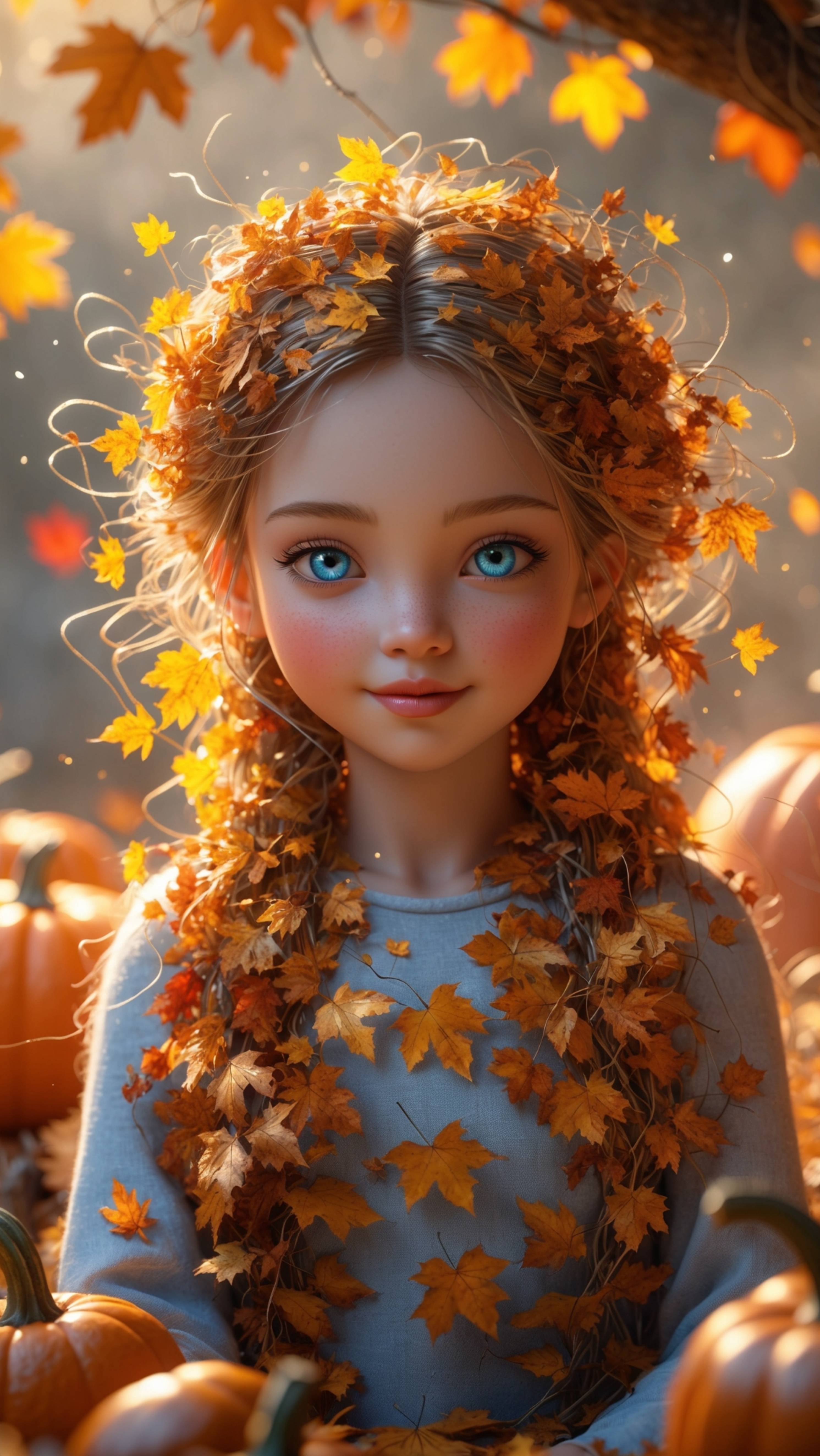 ФЕЯ И ЦВЕТОК/СКАЗКИ ОСЕННЕГО ЛЕСА смотреть онлайн