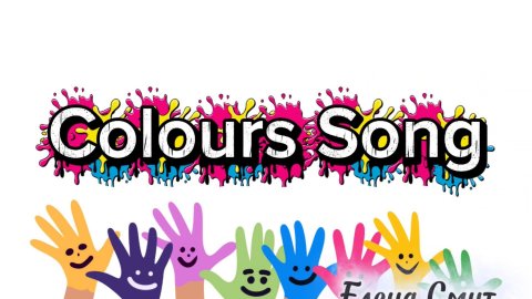 Colours song for kids. Super simple song for kids.