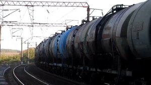 грузовые поезда