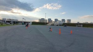 Gymkhana GP 2025. Stage 5/ Novak Aleksey KTM 690 SMC/ Heat 1. 00:56:10