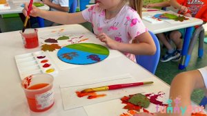 "Листик Листопад" рисование на осеннюю тематику Funny Ant Malahovka