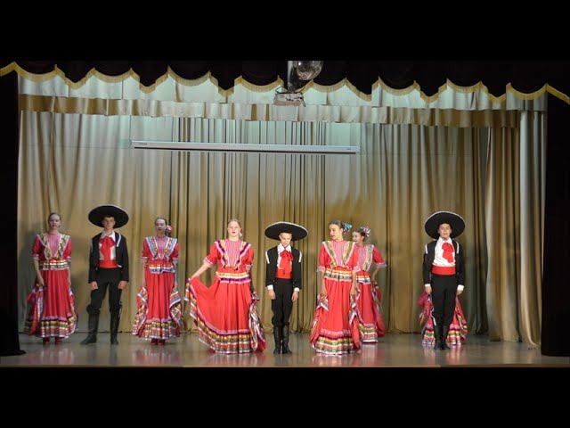 Овация старшая группа - Мексиканский танец смотреть онлайн