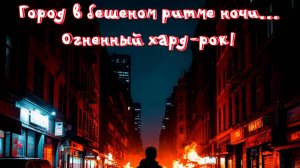 Город в бешеном ритме ночи...Огненный хард-рок! Премьера трека!