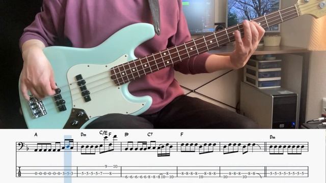 ABBA - Возложи на меня всю Свою Любовь - Кавер на бас-гитару!