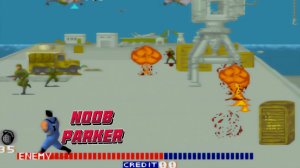 Cabal 1988 4K ретро аркада